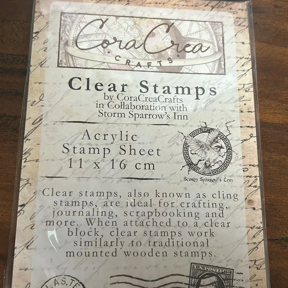 CoraCreaCrafts Clear Stamps NEW